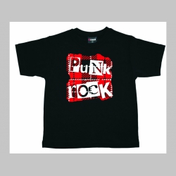 Punk rock Tartan  detské tričko 100%bavlna značka Fruit of The Loom